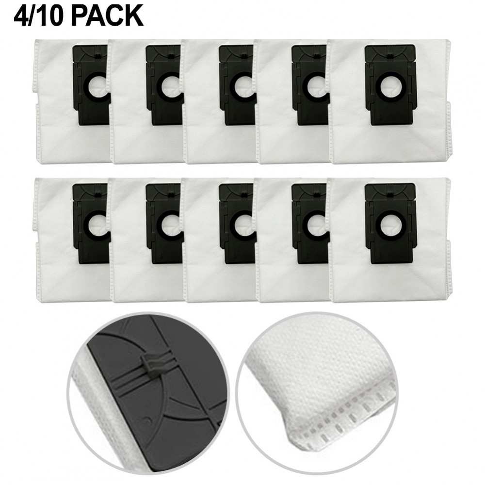 For Tapo Robot Vacuums Efficient Cleaning with Replacement Dust Bags 4L