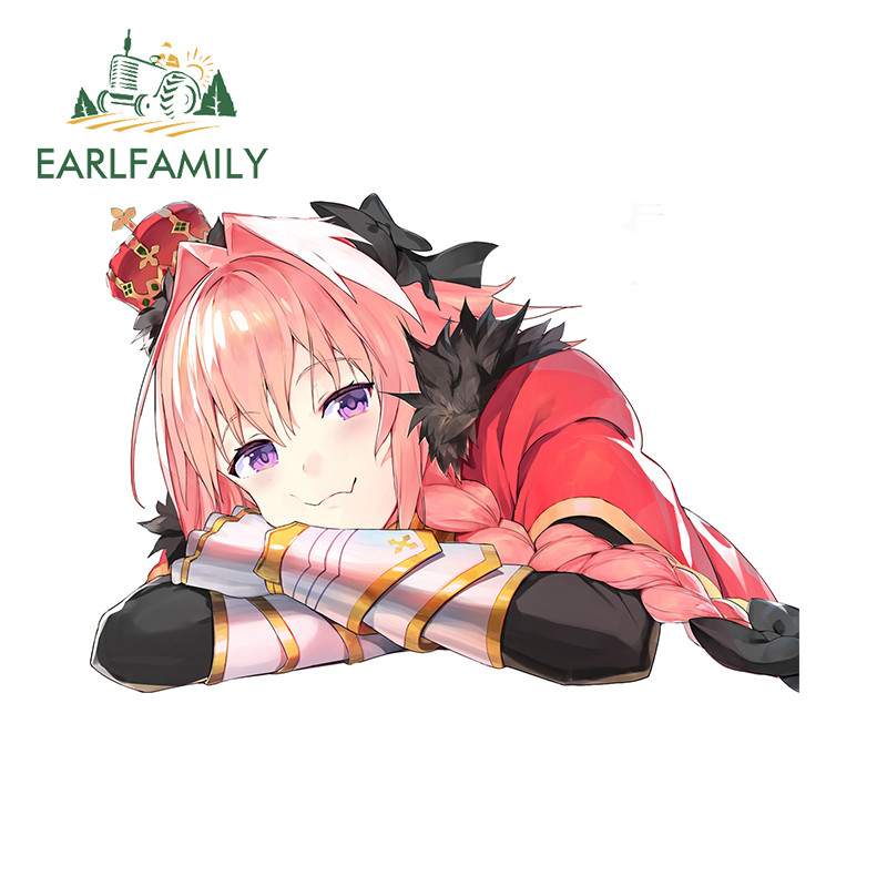 EARLFAMILY Fate Astolfo Car Stickers Motorcycle Windows Helmet ...