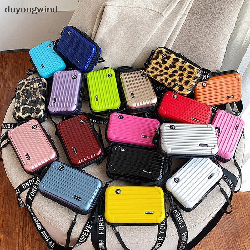 (duyongwind) Portable Storage Bag Case Mini Hard Shell Makeup Handbag ...