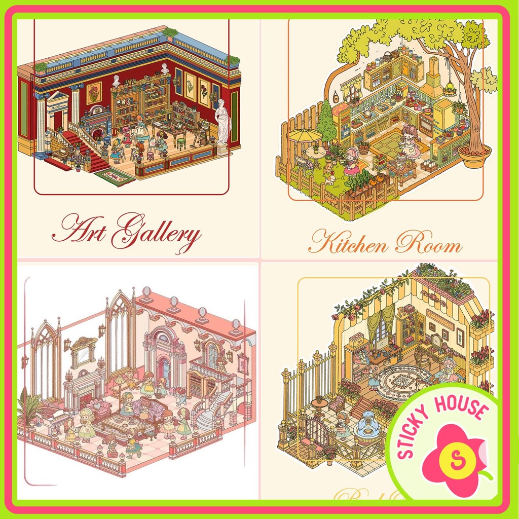 [Upadate new model] Sticker Art Galloy limited edition decorative ...