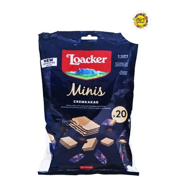 Loacker Classic Mini Crispy Wafers Cremkakao 200g | Shopee Malaysia