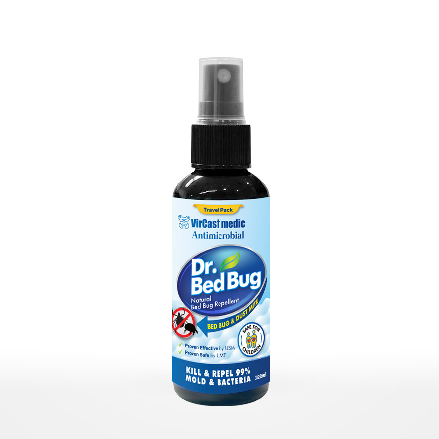 VIRCAST MEDIC Dr Bed Bug Natural Repellent Spray 100ml | Shopee Malaysia
