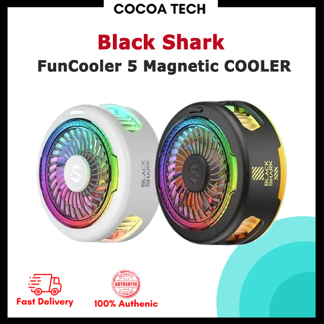 Black Shark Funcooler 5 Magnetic Cooler 20W High Power Cool Radiator ...