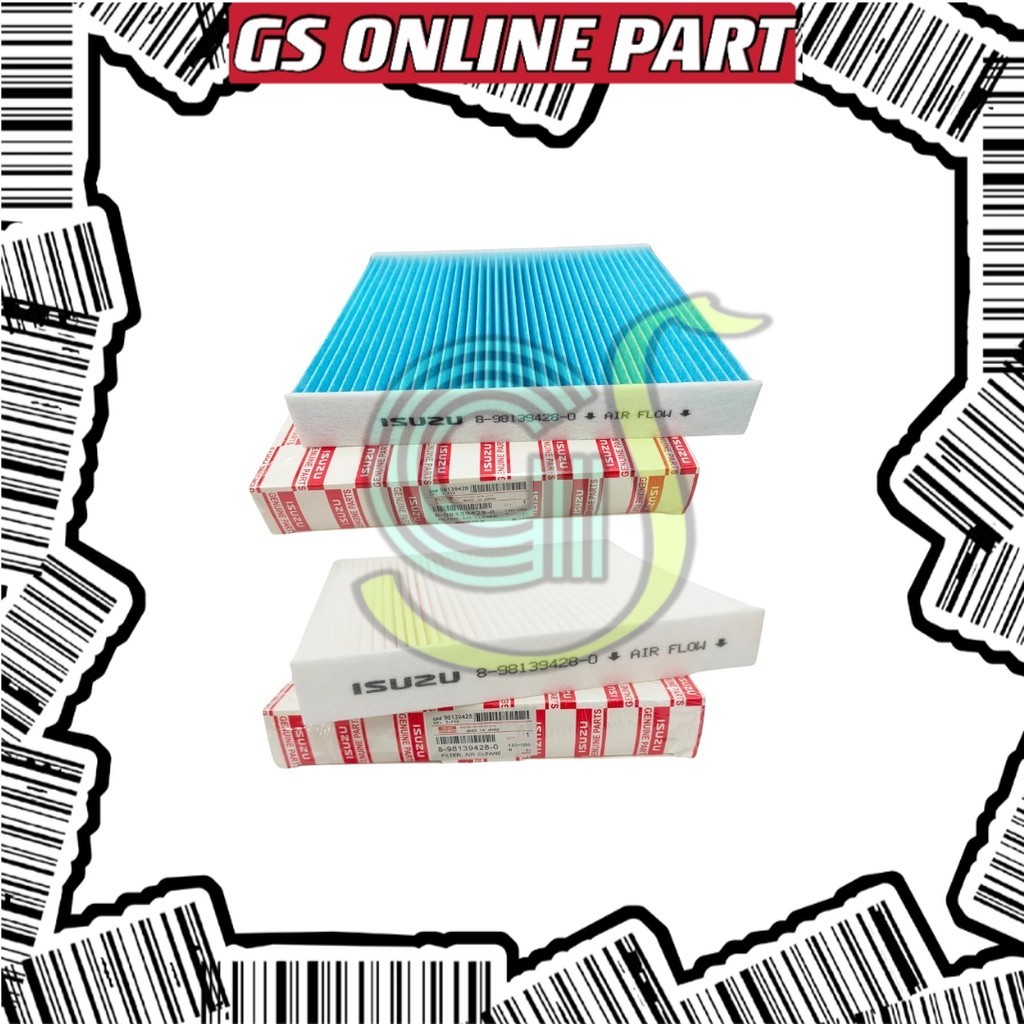 CABIN AIR FILTER ISUZU D-MAX RT50 2.5 3.0 DMAX RT85 1.9 3.0 AIR COND ...