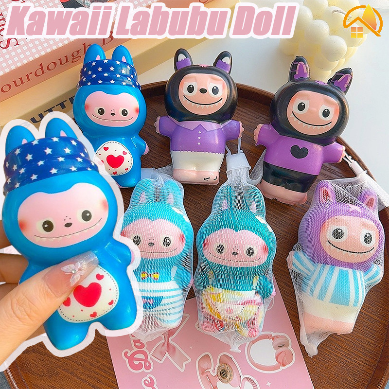 Kawaii Labubu Pattern Easy To Use Stress Relief Toys / Colorful Cute ...