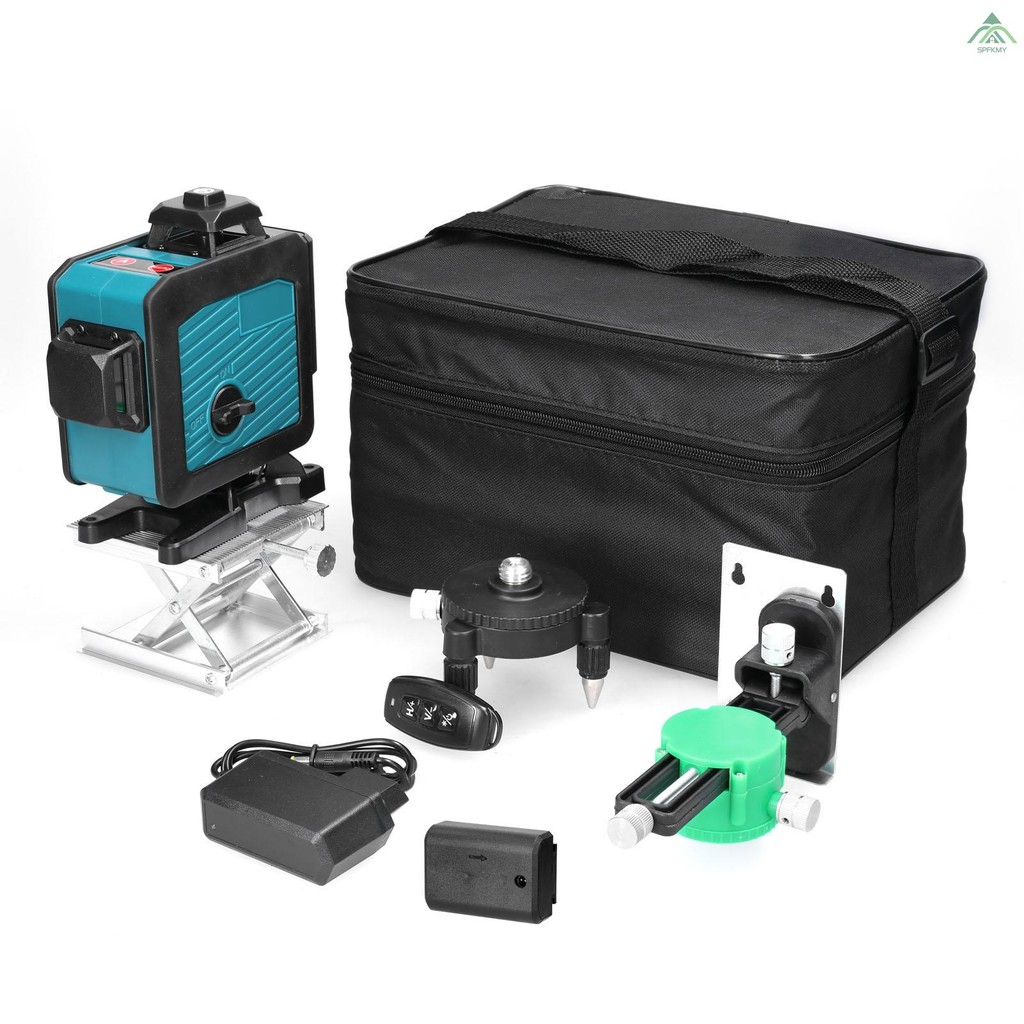 Livello Laser 4D 16 Linee - Autolivellante 3°, Ricaricabile USB, Con Treppiede - Foto 10