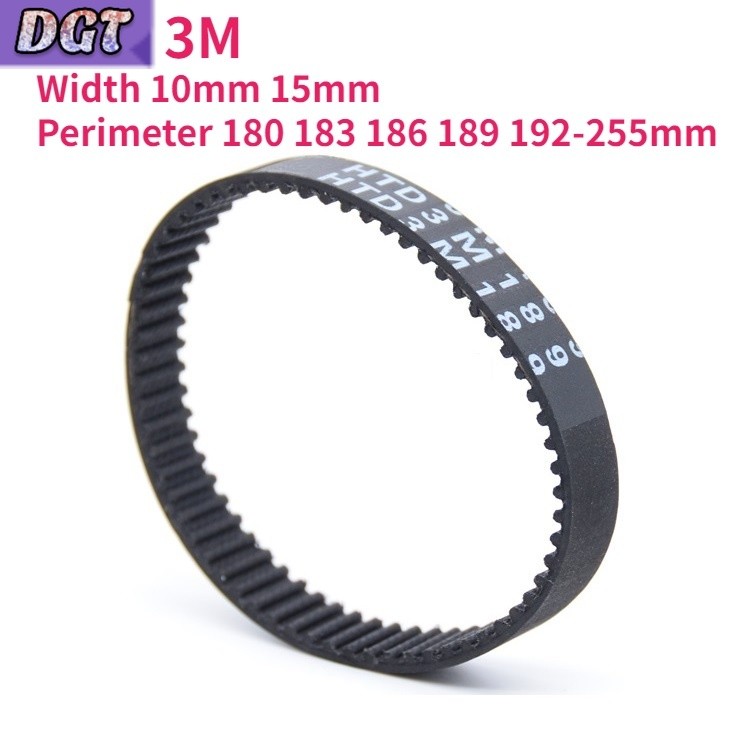 STORKY 2 Pièces Arc HTD 3M Courroie De Distribution C = 186