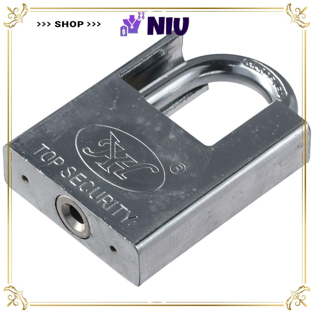 NIU Door Lock, Solid Brass 60MM Padlock with 4 Keys, Heavy Duty Keyed ...