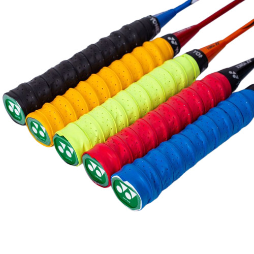 Badminton Ribbed Grip PU Overgrip Racket Grip Non-slip Badminton Sweat ...