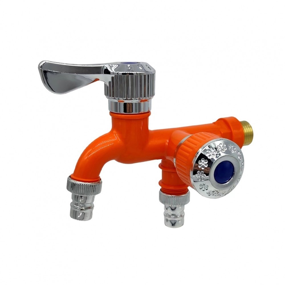 Wall Mounted Faucet Effortless Water Control Leakproof For Washing