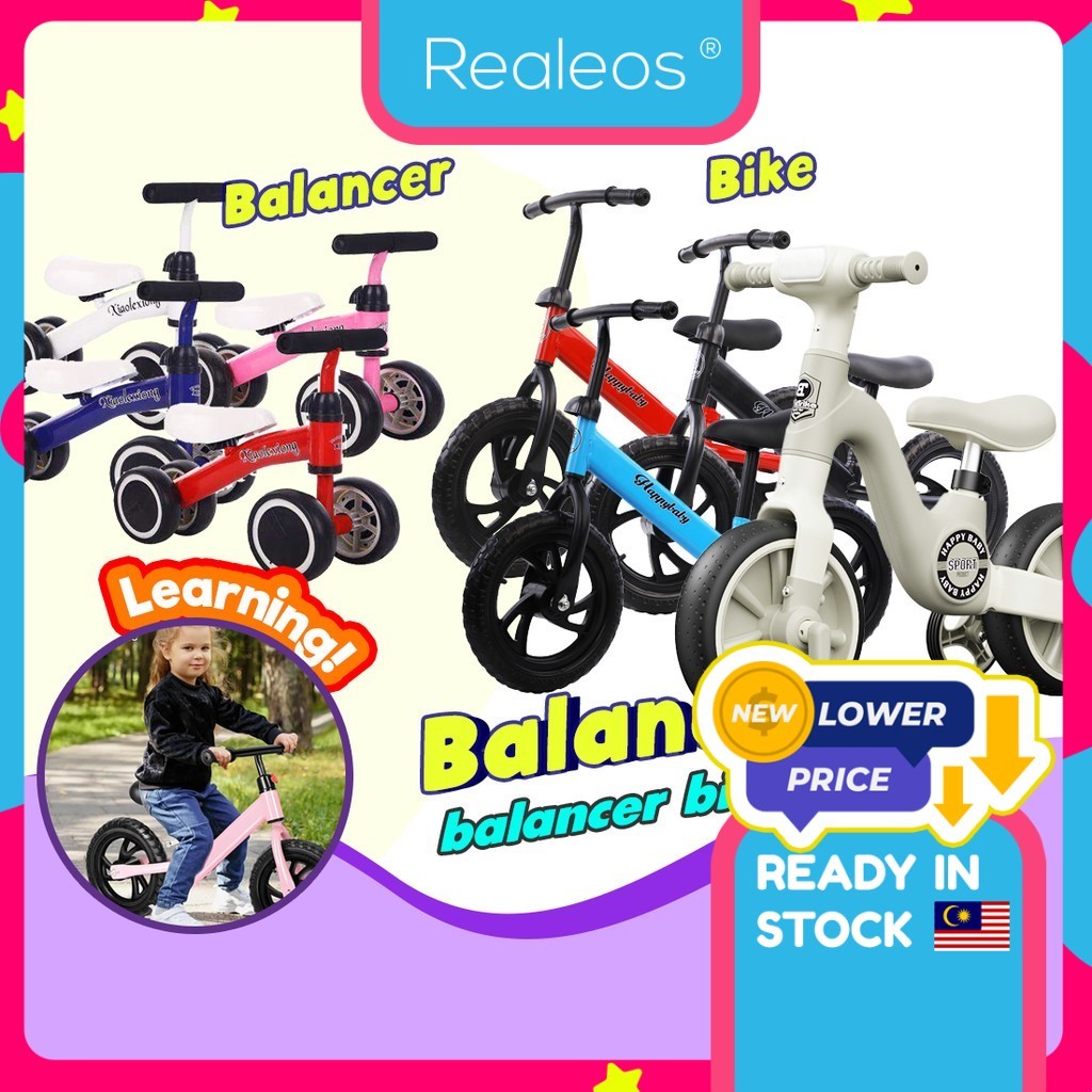 Realeos Baby Balance Bike For Big Kids Baby Walker Basikal Seimbang ...