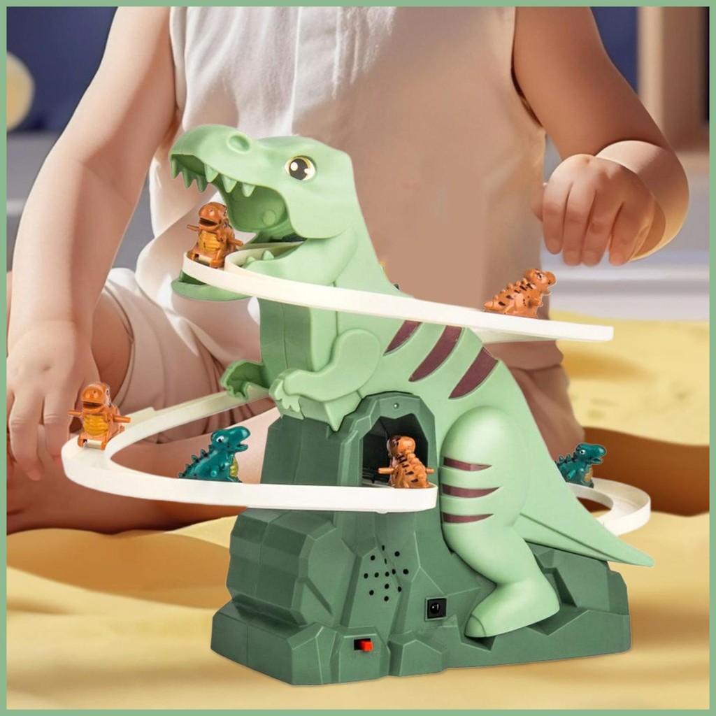 Electric Dinosaur Roller Coaster Chase Track, Dinosaur