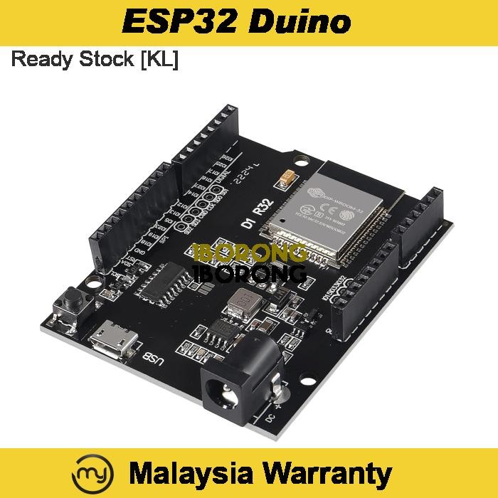 WEMOS D1 R32 Development Board ESP32 WiFi + Bluetooth Module | Shopee ...