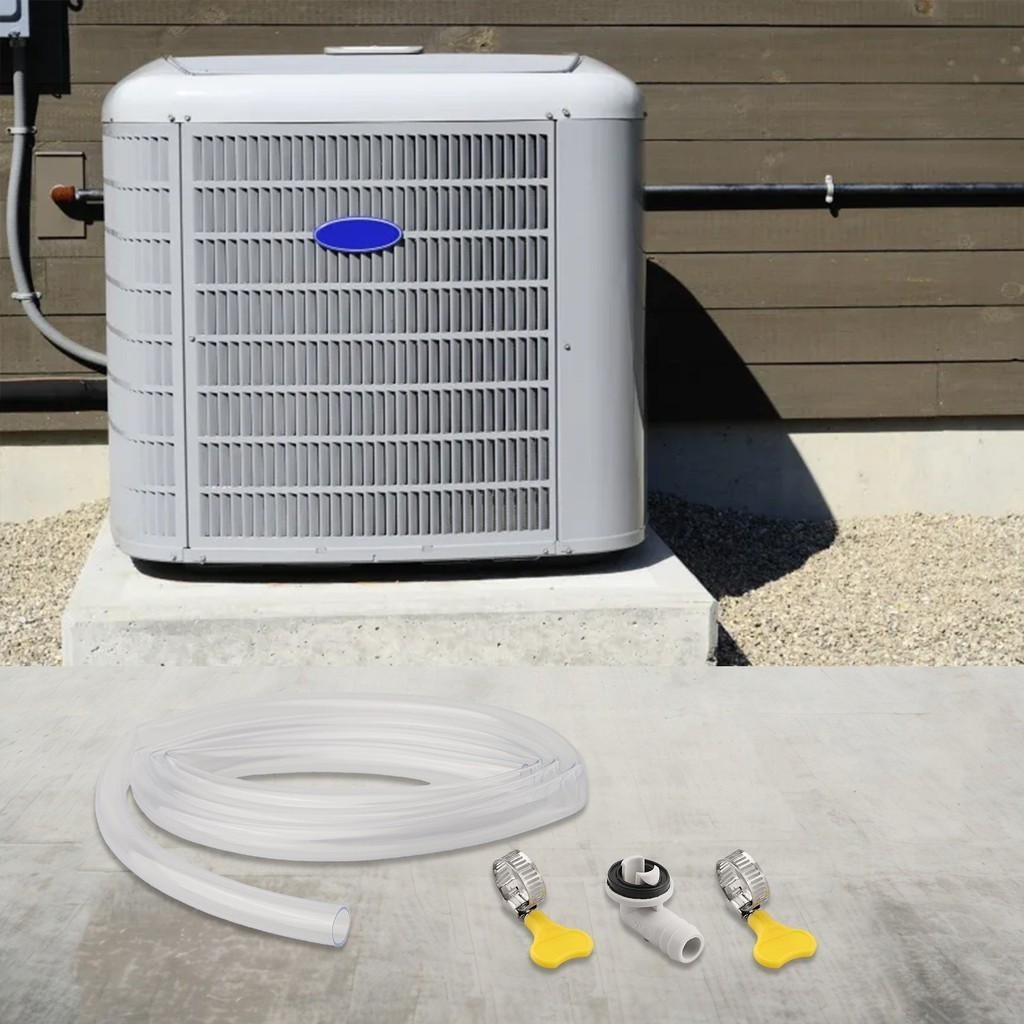 LOMC 3/6ft Air Conditioner Drain Hose Split Casement Air Conditioner