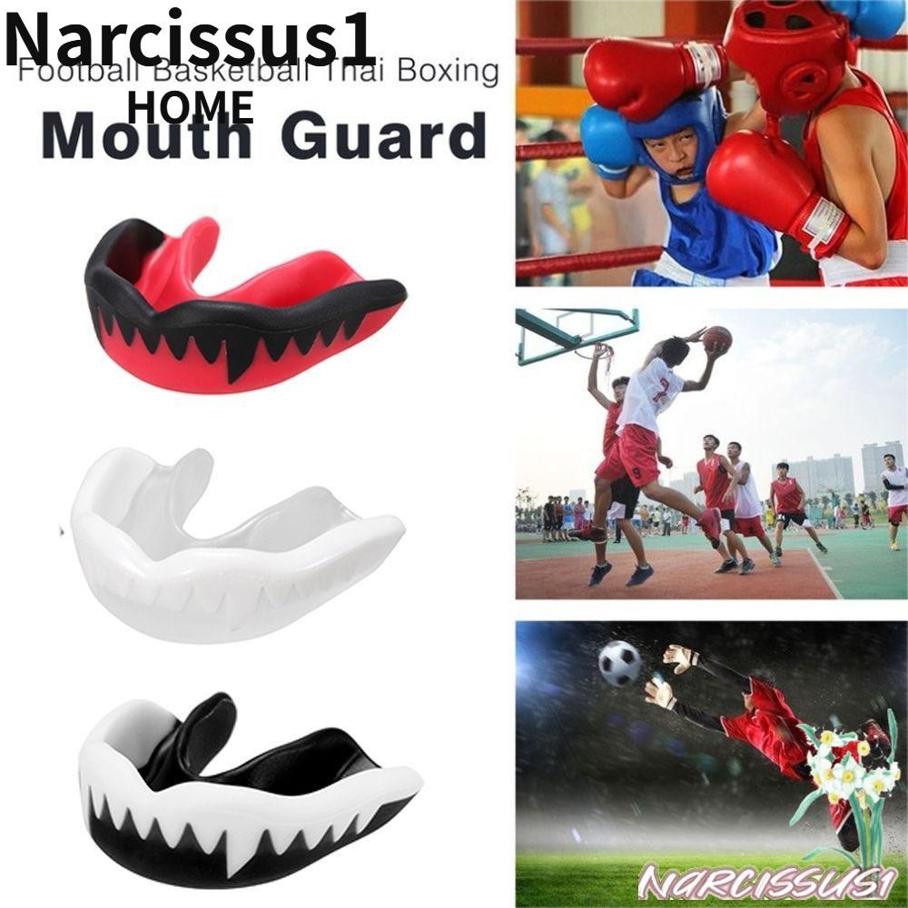 NARCISSUS Mouth Guard Rugby EVA Sports Safety Thai Boxing Safety ...