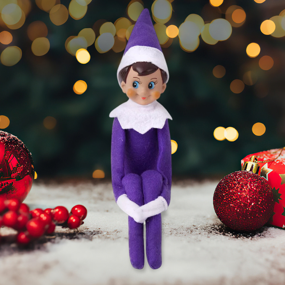 14cm Christmas Elf Shelf Doll Mini Toy Elf Doll Decorative Little Elf ...