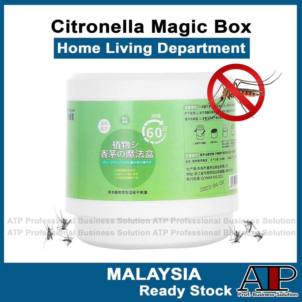 Repel 🪤 Kotak Magik Citronella Plant Extract Mosquito Repellent Magic ...