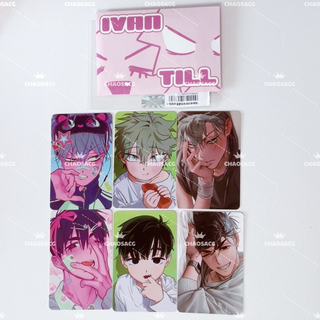 CHAOS】Alien Stage r6 Photocard Ivan Till Photocard Set Official