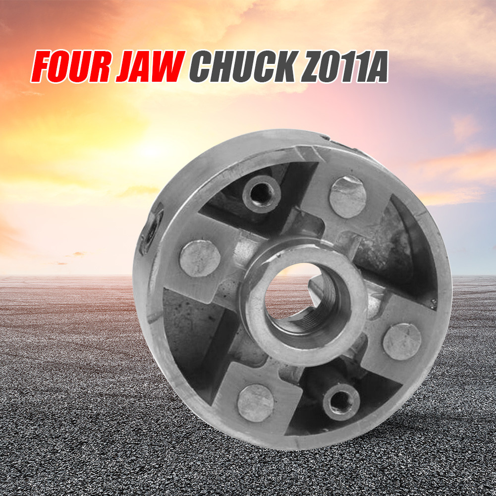 3/4 Jaws Chuck Zinc Alloy Metal Lathe Chuck with Motor Connection Shaft ...
