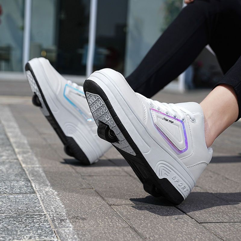 Runaway Roller Skateboard Shoes College Students Men Women