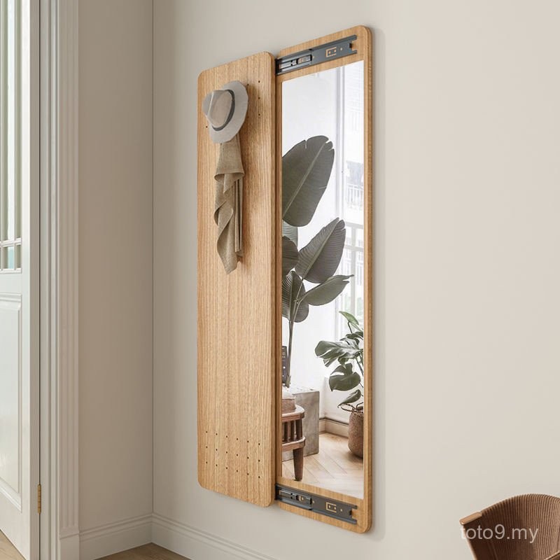 Hidden Full-Body Mirror Invisible Dressing Mirror Push-Pull Closing ...
