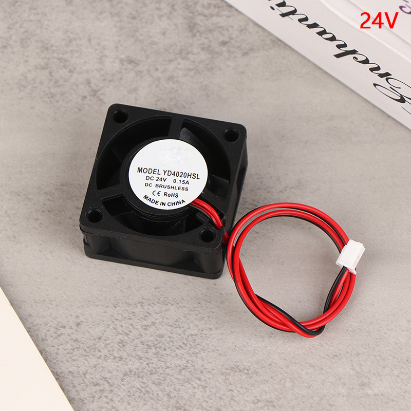 [Bli] C 5V/12V/24V Computer CPU Cooler Mini Cooling Fan 40MM Small ...