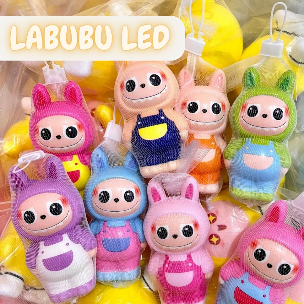 Squishy Labubu LED/NON LED Super slow | Shopee Malaysia
