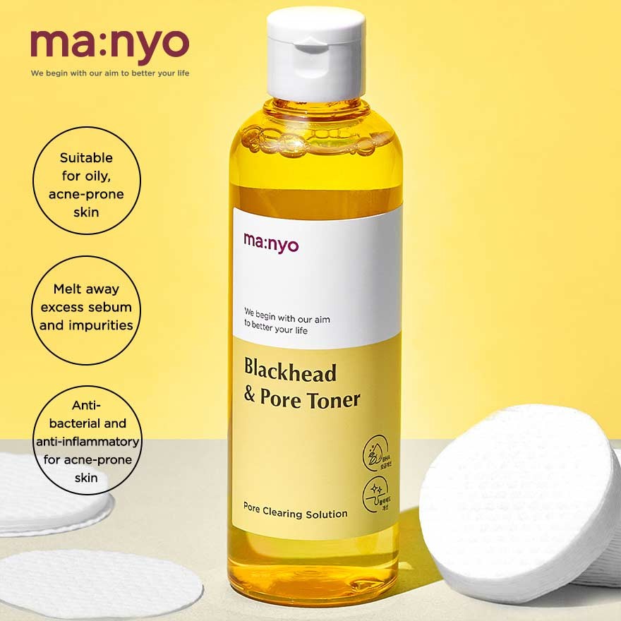 MANYO FACTORY Blackhead & Pore Toner 210ml | Shopee Malaysia