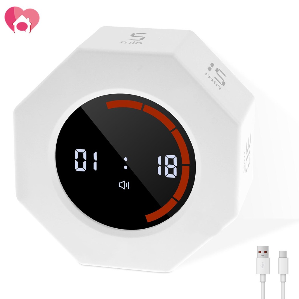 Küche Kochen Yoga Digit Timer 5/15/30/60 Minuten W... - Viceal