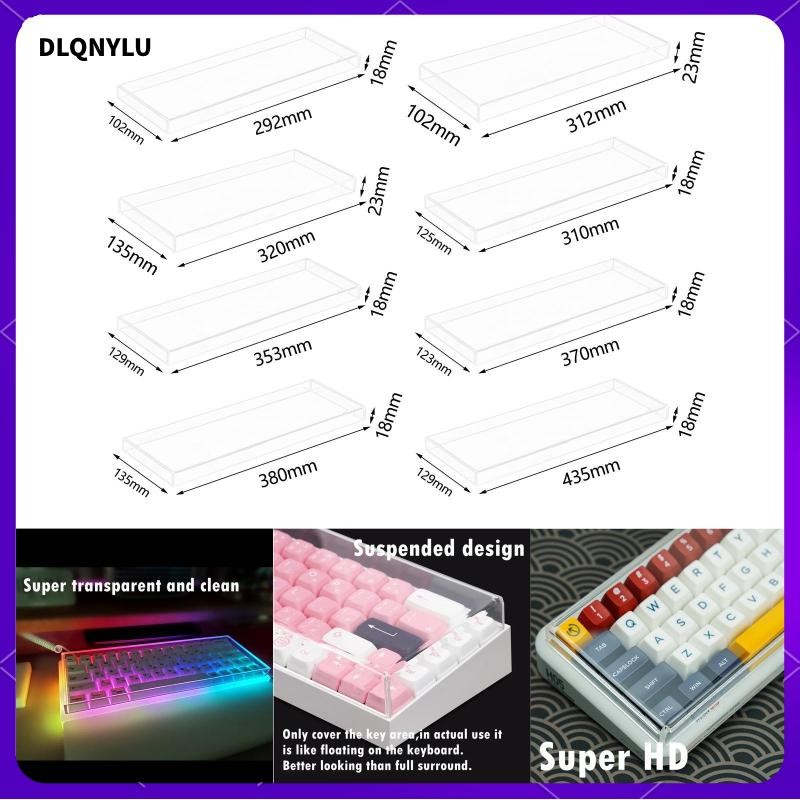 [dlqnylu] Acrylic Mechanical Keyboard Dust Cover High Performance ...