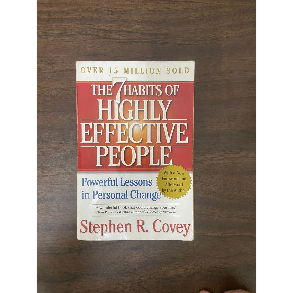 [Used Book] The 7 Habits of Highly Effective People - Stephen R. Covey ...