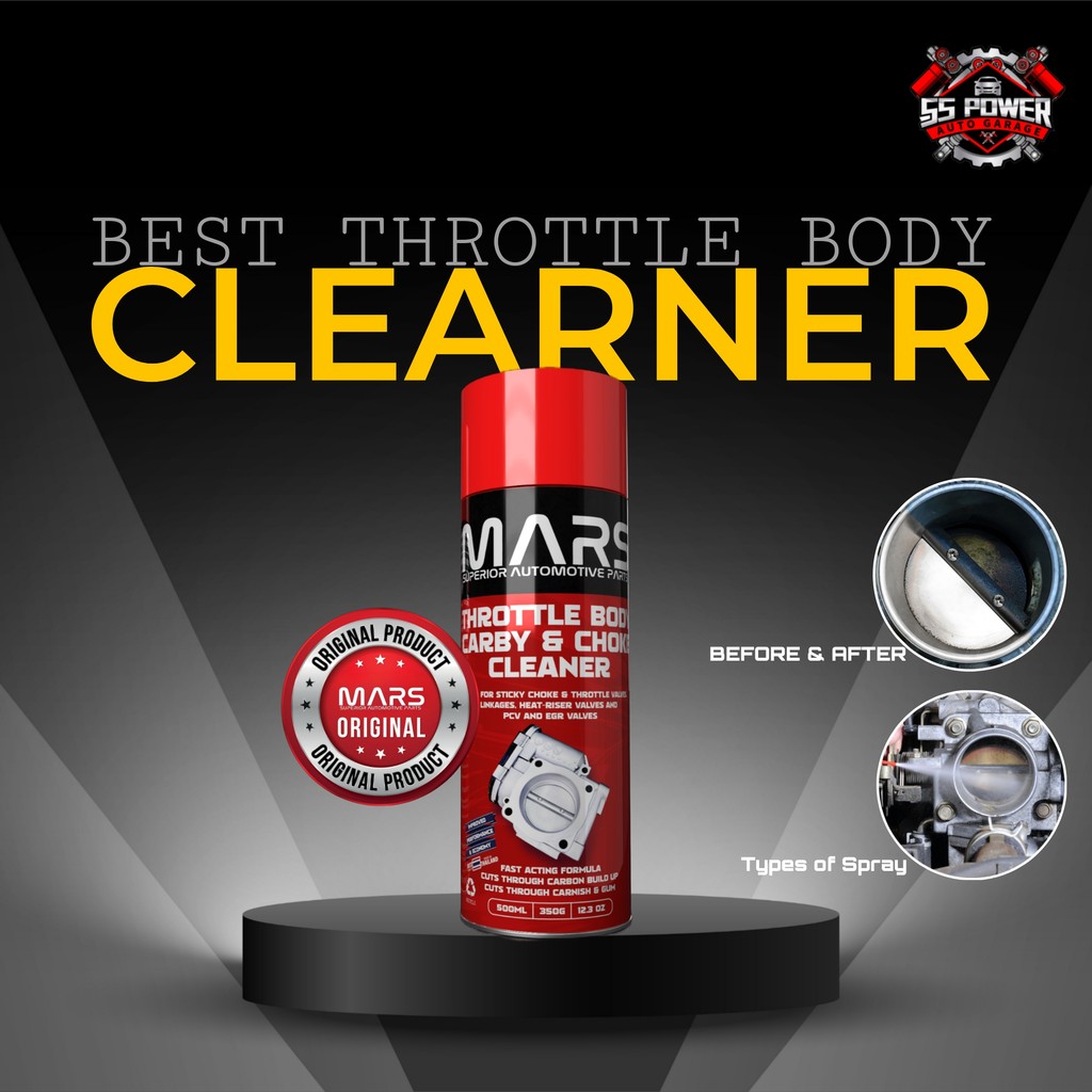 🚨MARS🚨 (450ML) CARBURETTOR THROTTLE BODY, CARBY & CHOKE CLEANER ...