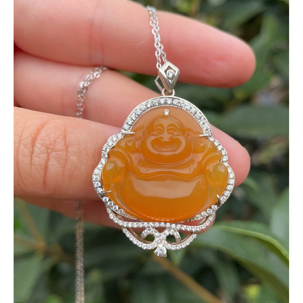 Yang Yujia Asli Naga Kuning Jade Jenis Ais Imperial Kuning Penuh Warna ...