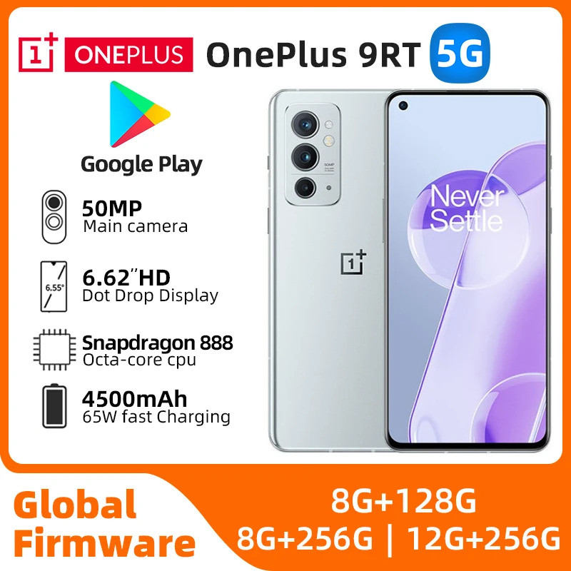 OnePlus 9RT 9R T 5G Global Rom Multi-language 8GB 128GB Snapdagon 888 ...