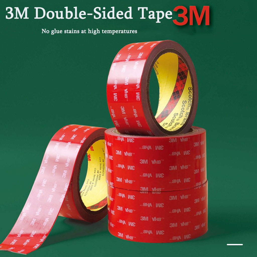 3M SUPER STRONG TAPE Water Proof Heavy Duty Outdoor Vehicle Tap Foam ...
