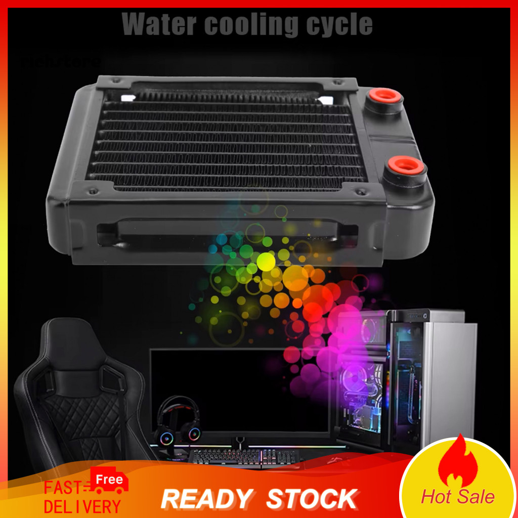Advanced Construction Radiator Sleek Black Radiator High Performance ...