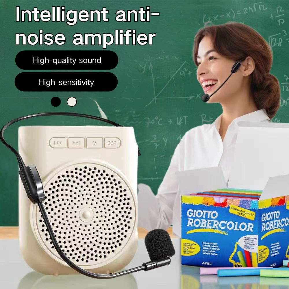 Voice Amplifier Microphone Megaphone Loud Speaker Mic Teacher 小蜜蜂 ...