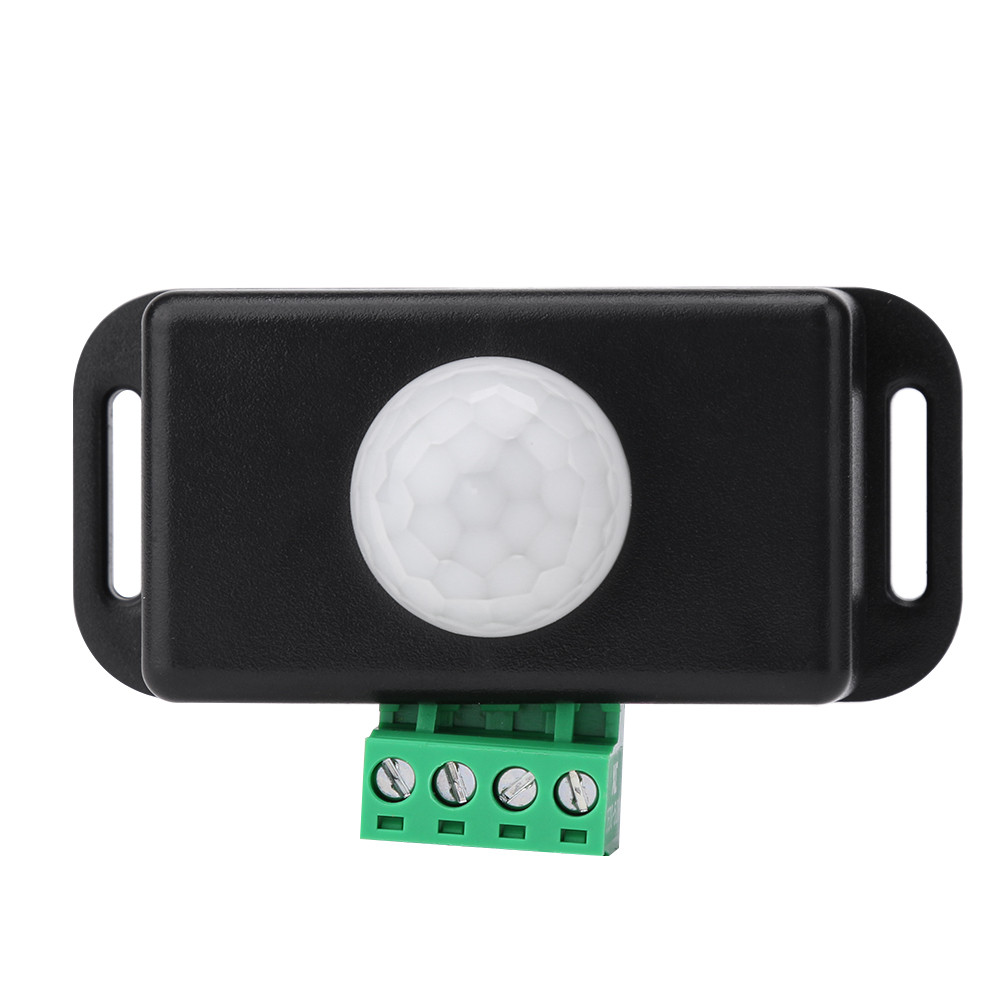 DC 12V/24V Automatic Body Infrared LED Light Strip Motion Sensor Switch ...
