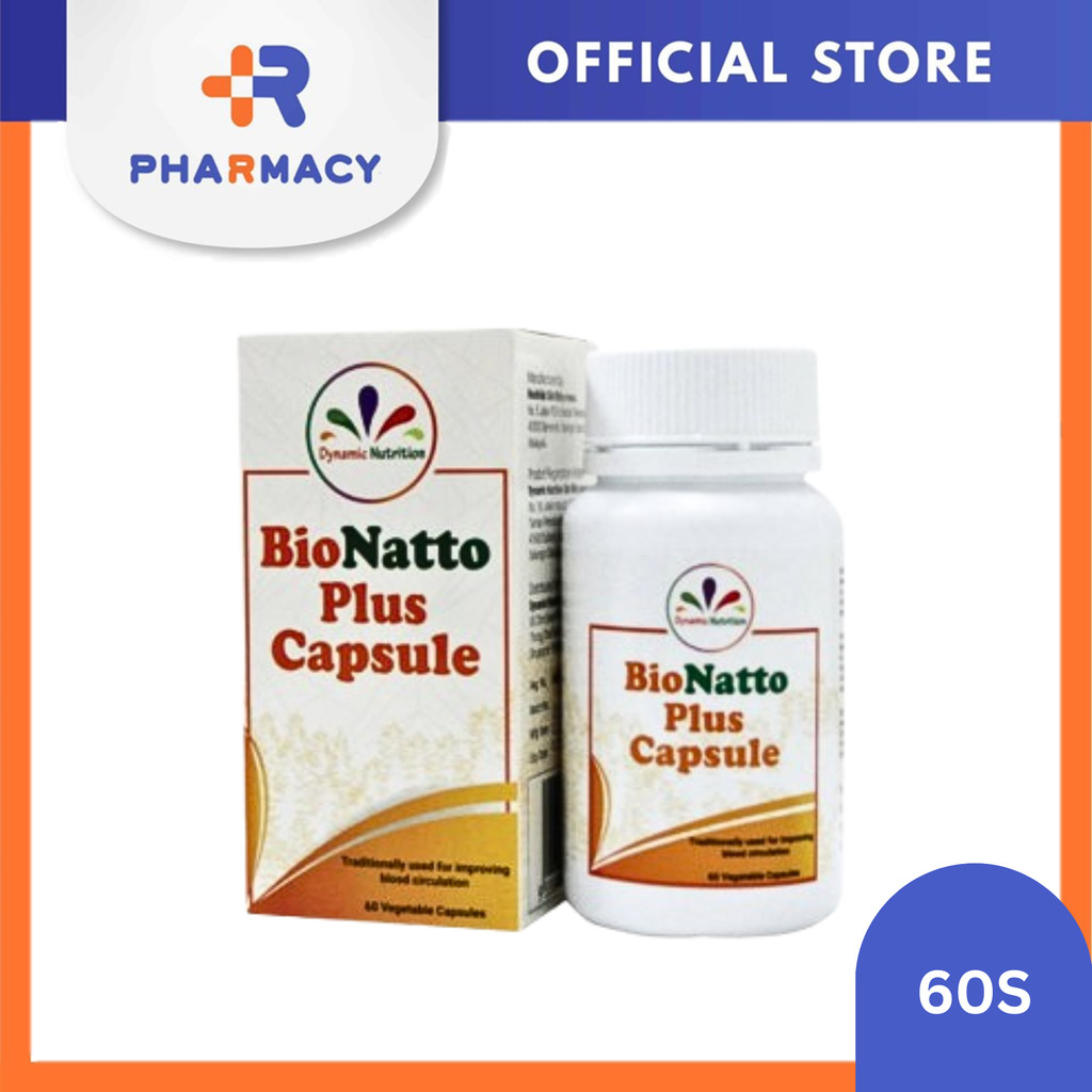 R Pharmacy | Dynamic Nutrition Bionatto Plus Capsule 60S | Shopee Malaysia