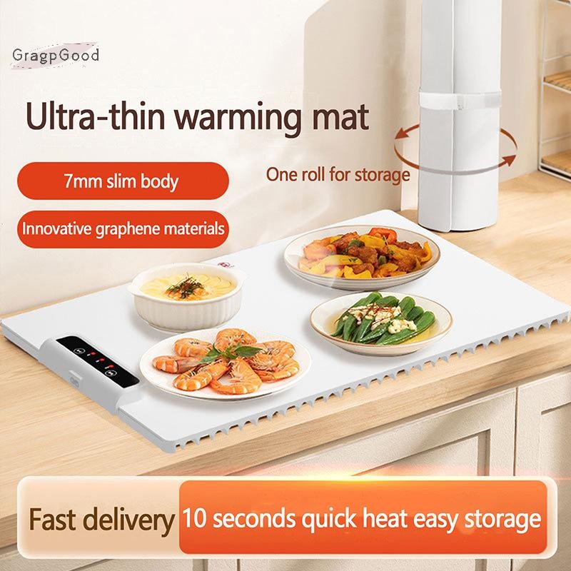 Grapegood Foldable Food Warmer With Adjustable Temperature Electric ...