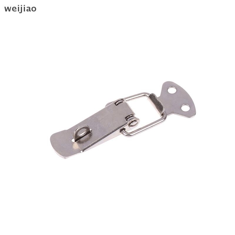 One Stop DIY 45mm Brass Plated Steel Toggle Catch Latches - 2 Pack, Case & Cabinet Clasps - View #4