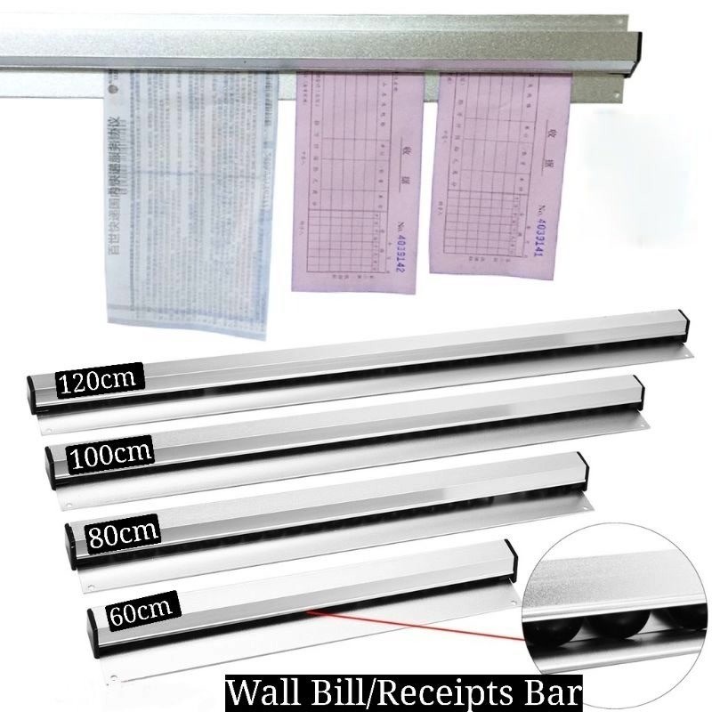 WALL Ticket HOLDER Tab GRABBER Bill Receipt Check Holder Bar Bill ...