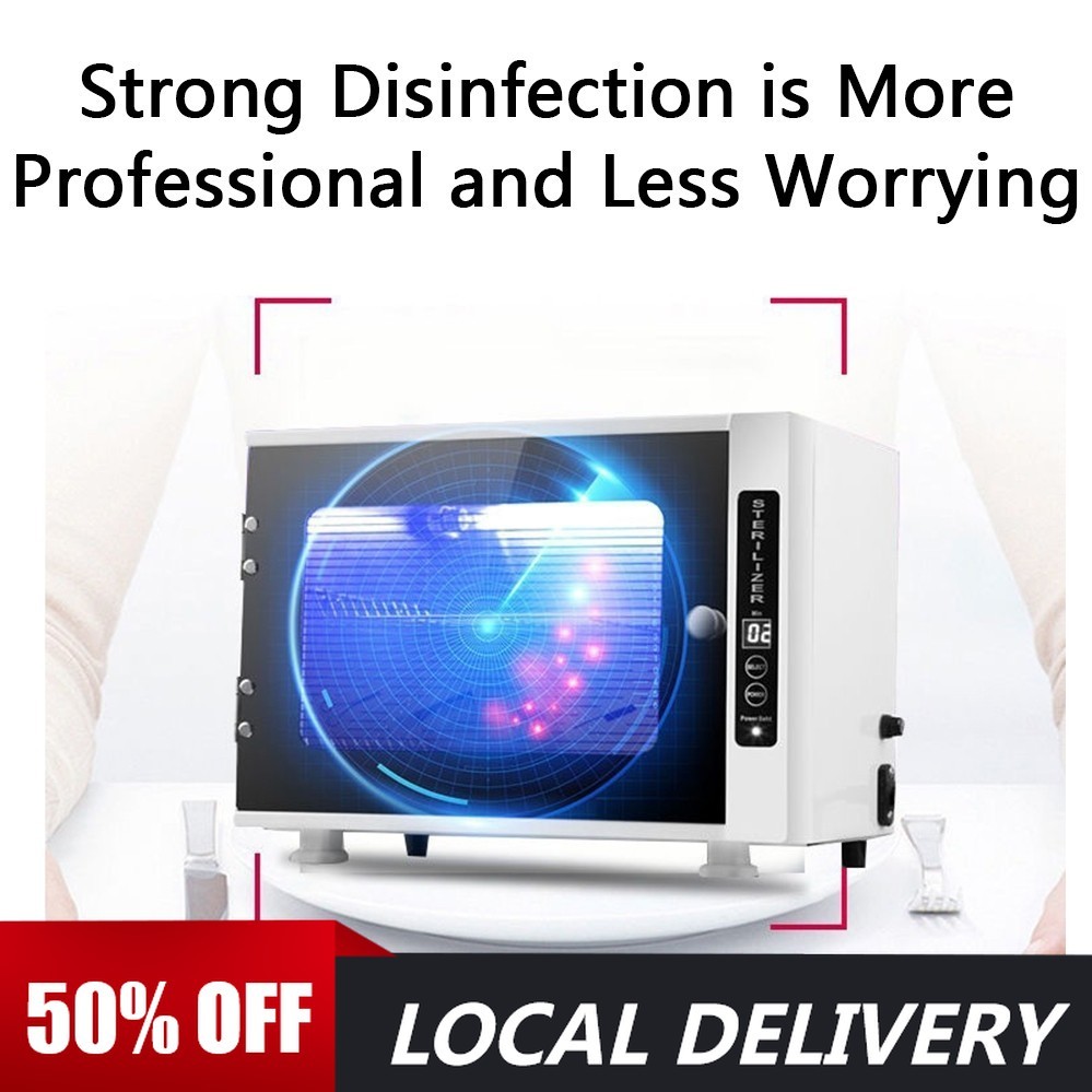 UV Disinfection Cabinet Baby Bottle Sterilizer Salon Beauty Nail Towel ...