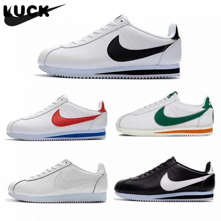 HW4Y Nike Cortez Leather Casual Running Rubber Sneaker Shoes for Men Shopee Malaysia