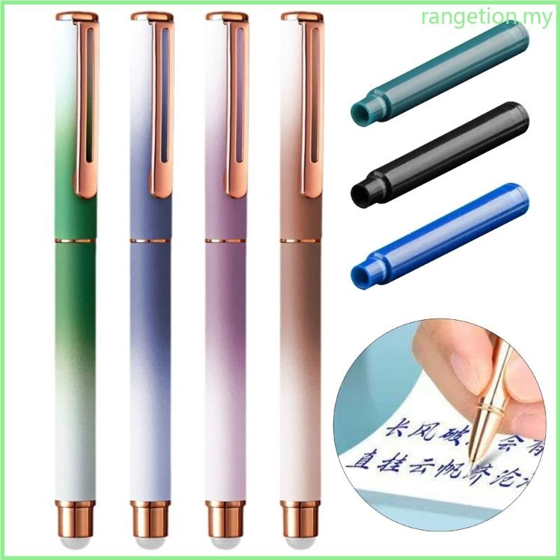 RAN Fountain Pen and 30 Inks Sac Set 0 38mm Tip Erasable for ...