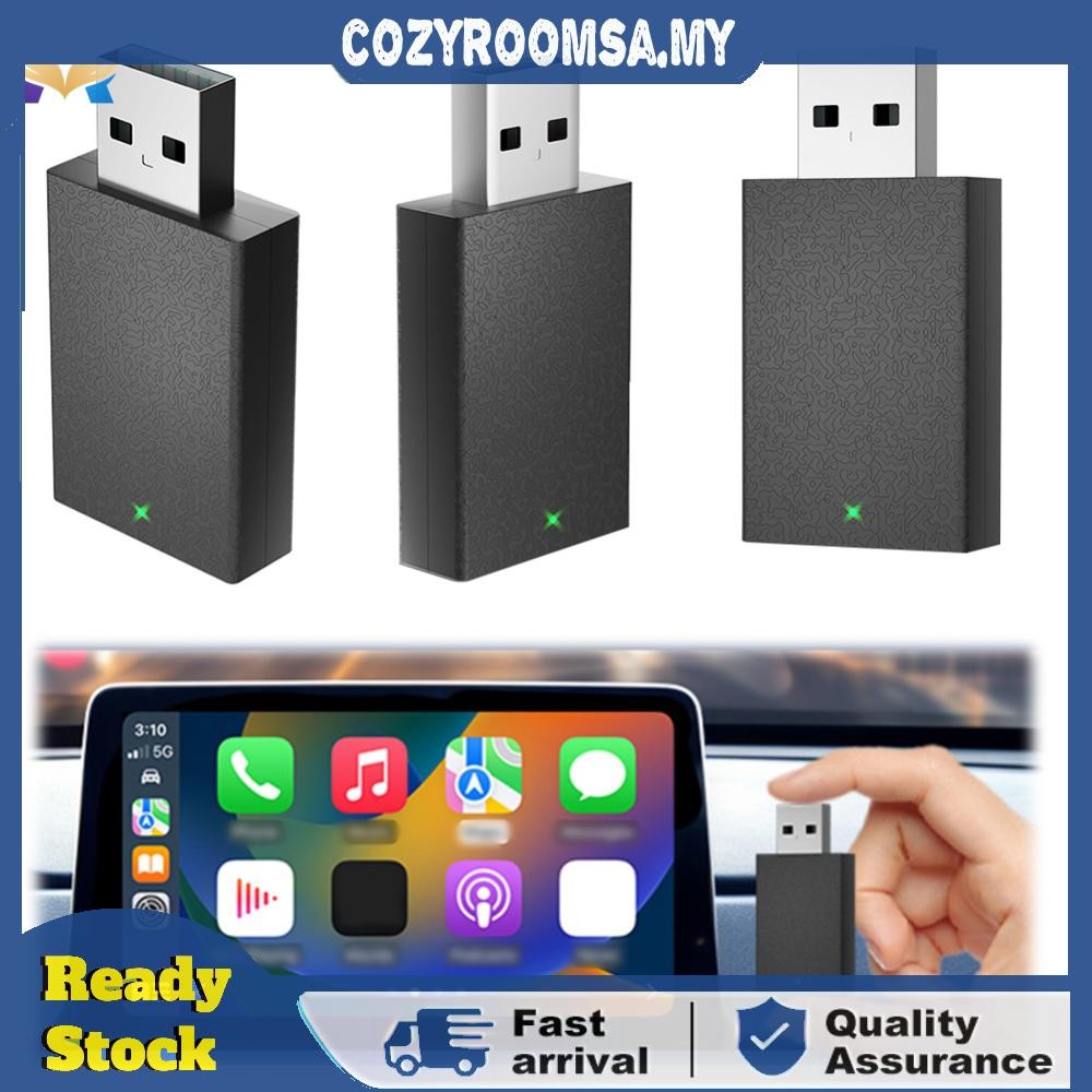 Autonano Wireless CarPlay Adapter - Kabellos Für IPhone Mit USB A & C