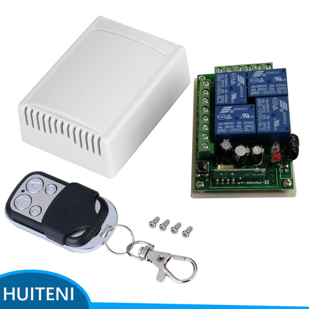 1/2/3 RF Switch Wireless Ancillary Remote Control Switches Remoting ...