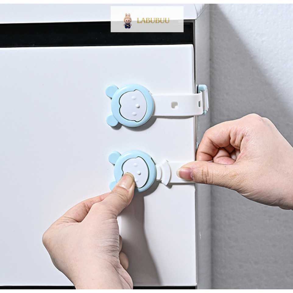 Labubuu Baby Safety Lock Protector Child Cabinet lock Doors Drawer Lock ...