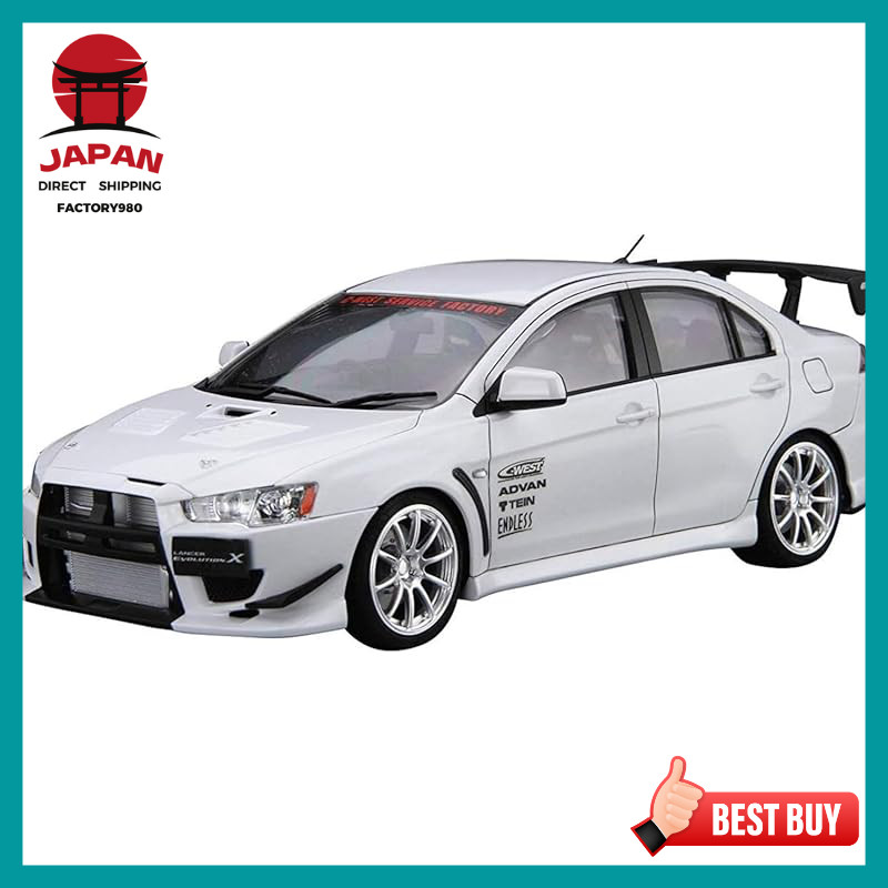Aoshima 2007 Mitsubishi Lancer Evolution X C-West CZ4A 1