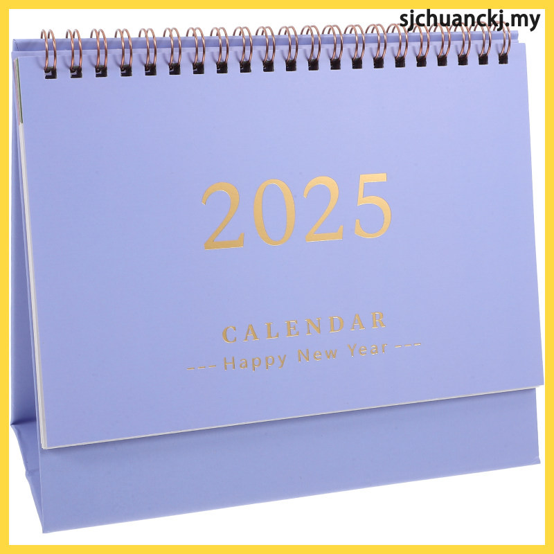 English Version Desk Calendar Office Decor 2024 2025 Table Decorations